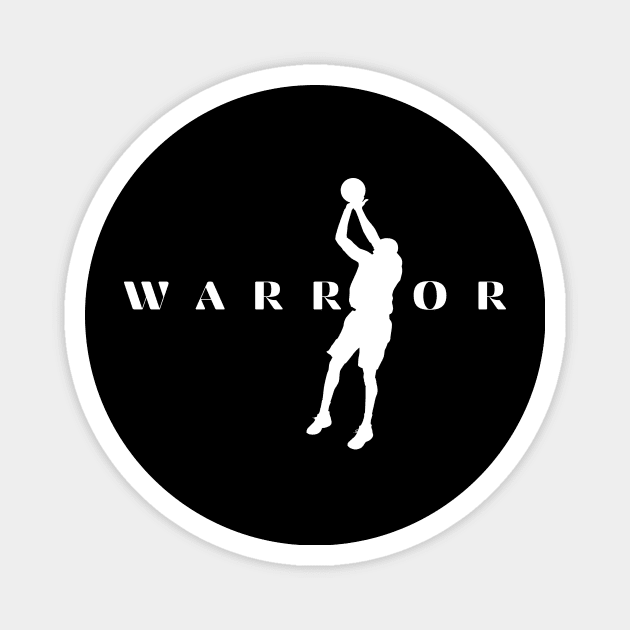 Basketball Champion Warrior Magnet by MyUniqueTee